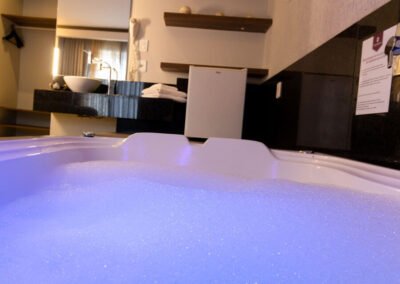 Banheira de hidromassagem da suite diamante