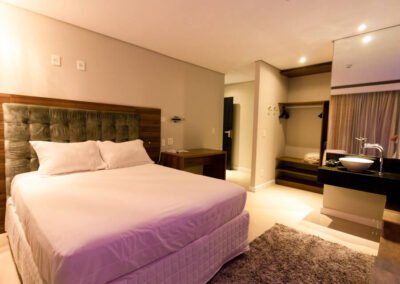 Ambiente interno do quarto diamante